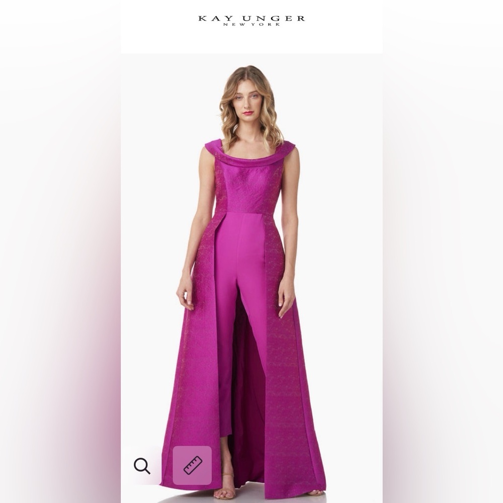 Kay Unger Elegant Pink Jumpsuit